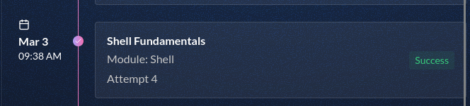 Shell Fundamentals Tries